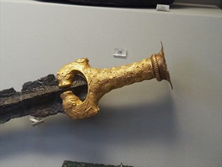 Ein Schwertgriff