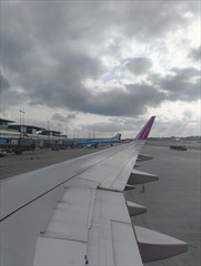 Jedenfalls bin ich noch nie 30 Minuten vor Arrival am Gepäckband gestanden