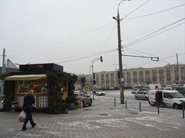 Es hat angefangen zu schneien