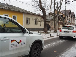 Die KFW Bank ist auch unterwegs...