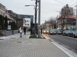 Der Schnee will sich nicht richtig durchsetzen