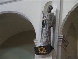 Ich habe meine Muschel aus Santiago de Compostela auch dabei.